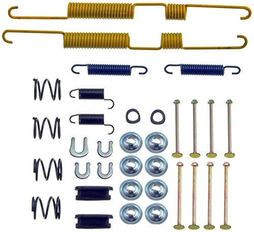 HW17253 Rear Drum Brake Hardware Kit Compatible with Select Models