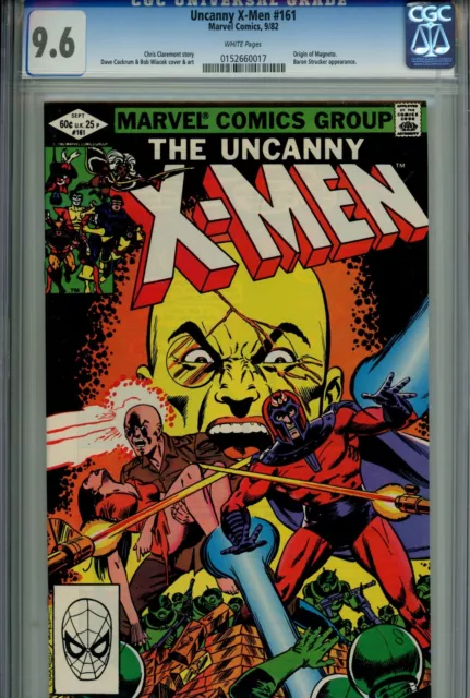 The Uncanny X-Men Vol 1 #161 Marvel CGC 9.6 NM+ (1982)