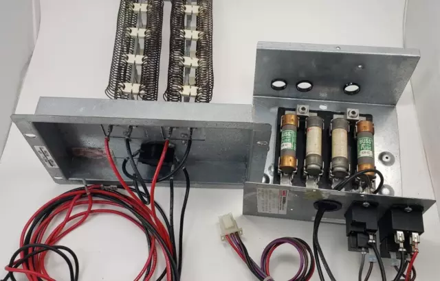 Warren 10 KW Rheem Electric Heat Assembly WQJ1002S RXQJ-C10J 240V 40A w/Fuses