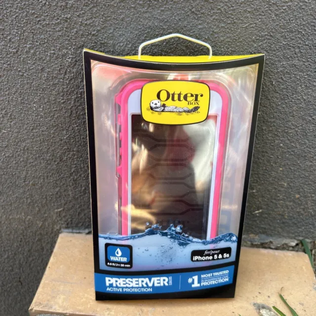 OtterBox Preserver Series iPhone 5s/5 Waterproof Case - Primrose HOT PINK