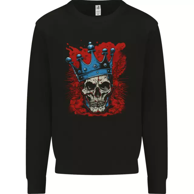 Skull King Kids Sweatshirt Jumper