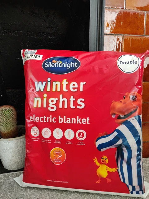 SILENTNIGHT DOUBLE ELECTRIC Under Blanket Model TT-CC £7.30 - PicClick UK