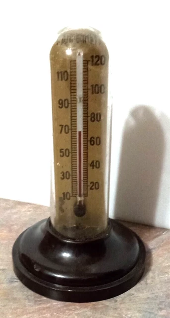 1930s? "STERNE & MALEY, CHICAGO" Home Products REFRIGERATOR THERMOMETER...NICE