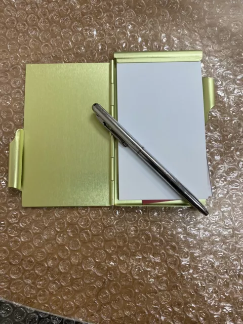 Wellspring Flip Note Paper Pad w/Pen Possibilities  SCATTER JOY Lime Green