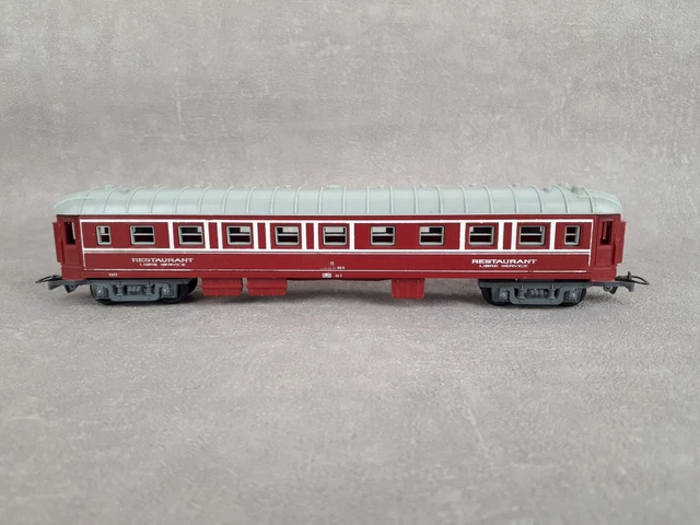 5 VOITURES TRAIN BLEU Calais-Paris CIWL Ep II-HO 1/87-LSMODELS 99004