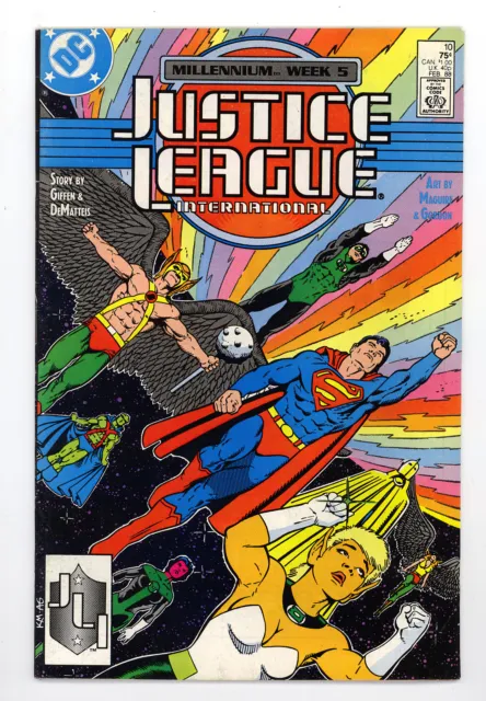 Justice League International #10 (1988) 9.0 vf/nm