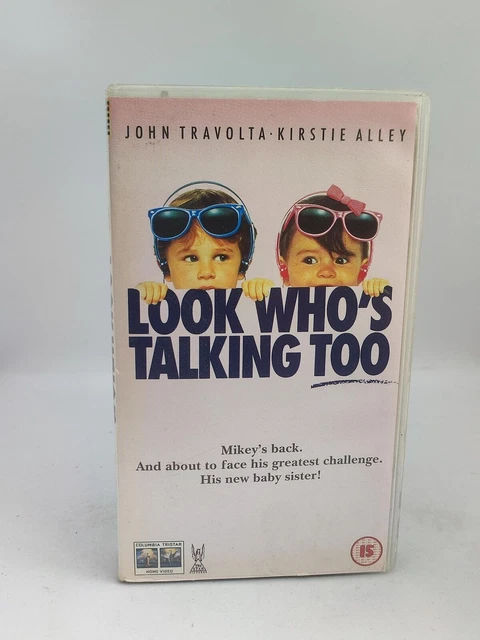 LOOK WHO'S TALKING Too On VHS Video Cassette Tape £6.99 - PicClick UK