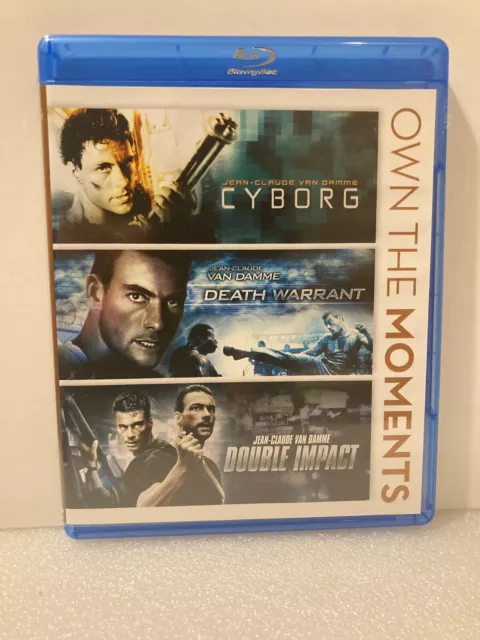 Cyborg 1989 Death Warrant 1990 Double Impact 1991 (Blu-ray 2012) Van Damme