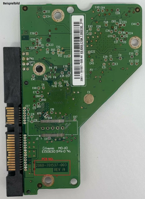 CARTE LOGIQUE WESTERN Digital PCB - Carte de circuit imprimé - 2060