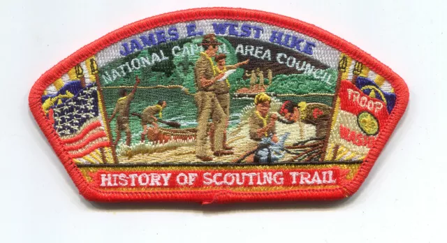 Boy Scout National Capital Area Council NCAC Trail James E West Hike Red Bdr CSP