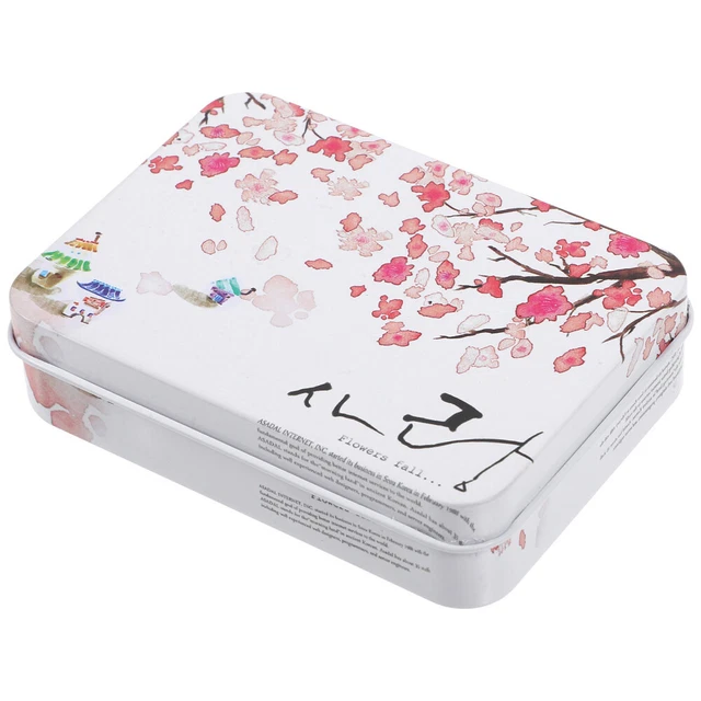 Boîte Métal Or Rose Rangement - Lot De 3, 9,5x6x2,2 Cm - Pour Bijoux, Pièces, Bonbons