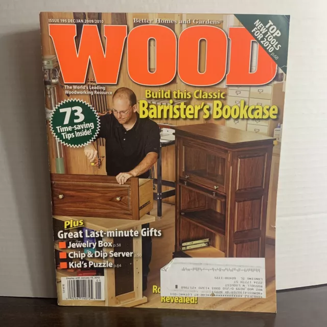 Wood Magazine Dec./Jan. 2009/2010 Build This Classic Barrister’s Bookcase