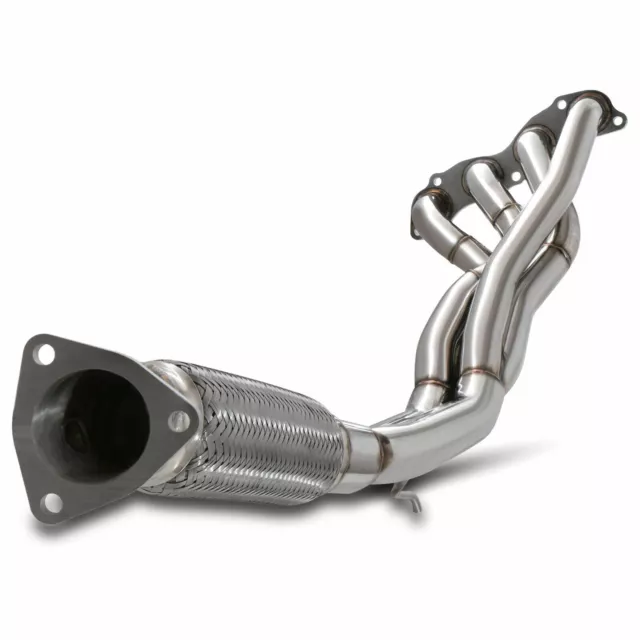 Honda Civic Ep3 Type R K20 Header Manifold Downpipe Exhaust 4-2-1 Z2189