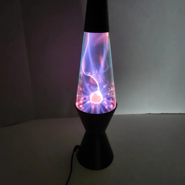 Lava/LumiSource Plasma Storm Magic Lamp touch sensitive 14.5"