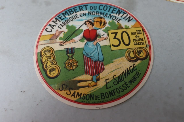 ETIQUETTE ANCIENNE de fromage Camembert femme EUR 9,30 - FR ETIQUETTE ANCIENNE de fromage Camembert femme EUR 9,30 - FR