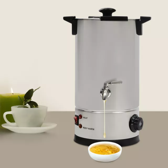 1800W 10L Wax Melter for Candle Making Candle Wax Melting Pot + Quick Pour Spout