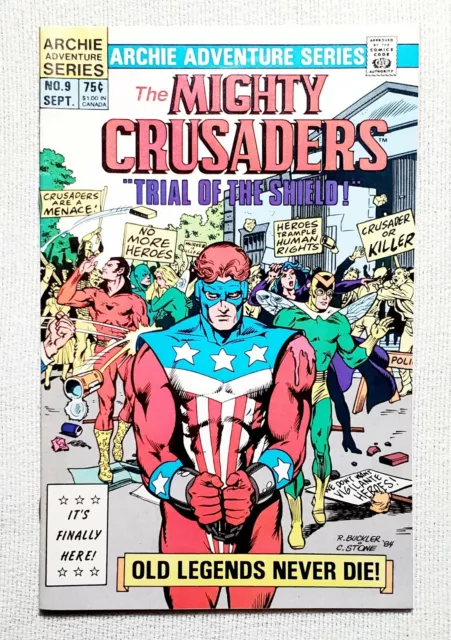 Red Circle & Archie Comic Book Lot - Mighty Crusaders, Shield, Comet, Black Hood 2