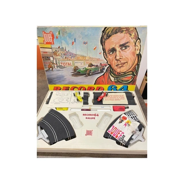 Slot Car jouef Brm F1 Jaune Fabriqué Dans Espagne Boite Ouverte