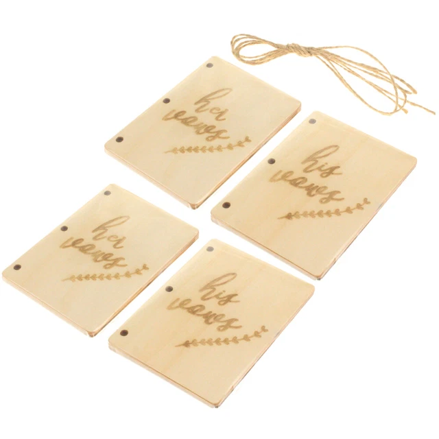 Tarjeta de ducha nupcial papel kraft de madera tarjeta de felicitación maderas