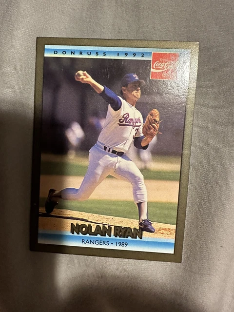 1992 Donruss Coca-Cola Nolan Ryan Career Series - #23 Nolan Ryan