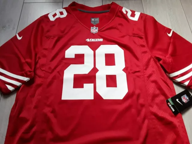 San Francisco 49ers Nike NFL On Field Trikot - Hyde #28 - Large - Neu mit Etikett