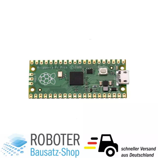 Raspberry Pi Pico RP2040 Microcontroller Board Dual ARM Cortex-M0+ @133MHz 264kB