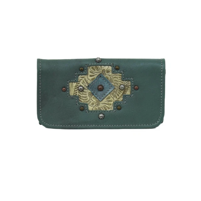 American West Navajo Soul Ladies' Tri-Fold Wallet