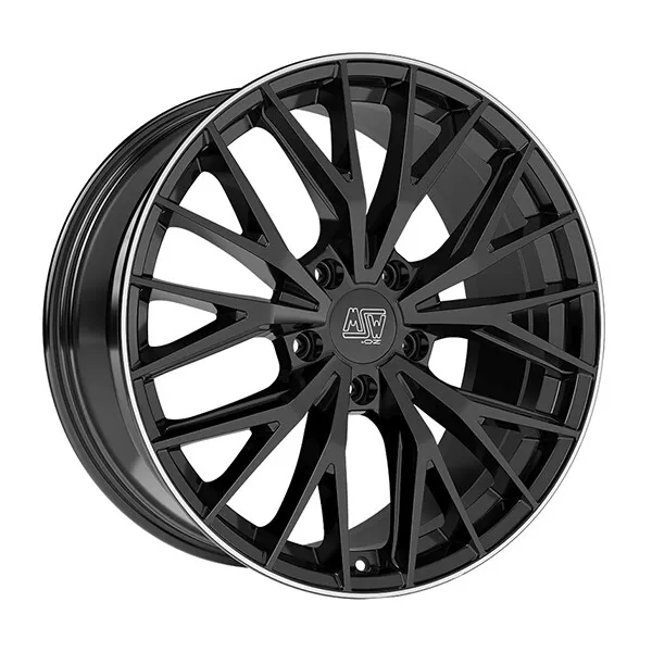 Jantes Roues Msw Msw 44 Pour Audi A6 Avant 9X20 5X112 Gloss Black+Diamond L Plf