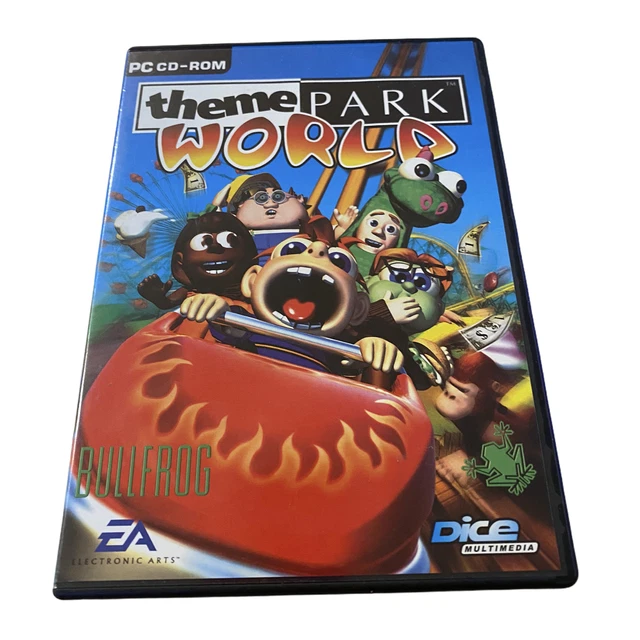 Windows95/98/Me CDソフト theme PARK WORLD EA BEST SELECTIONS