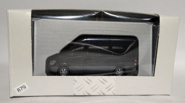 Miniature HERPA ProRail Mercedes Sprinter échelle 1/87 – Camion Blanc Métal Et Plastique – HER947855
