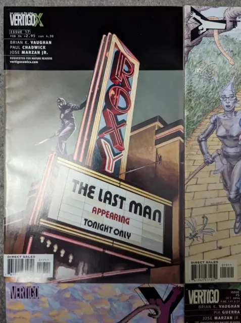 DC Vertigo Y The Last Man 17 19 20 21 22 25 26 47 2