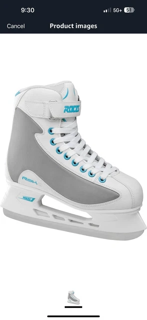 Pattini Da Ghiaccio Roces RSK Uomo - Con Lacci E Lama Hockey Acciaio-Carbonio - Foto 12