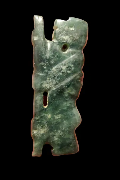 Pendant IN Jade - Costa Rica Nicoya - 200/600 Ad - Pre-columbian Amulet Magic 2