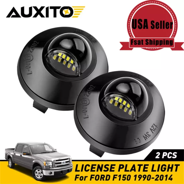 AUXITO LED License Plate Light For Ford F-250 F-350 F-450 F-550 Super Duty New