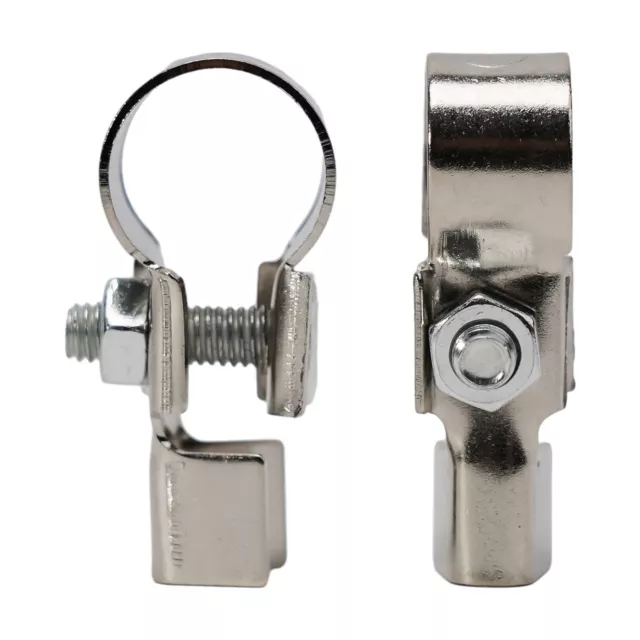 Premium Quality Car Battery Cable Connector Pure Copper Terminal Clamp Pair