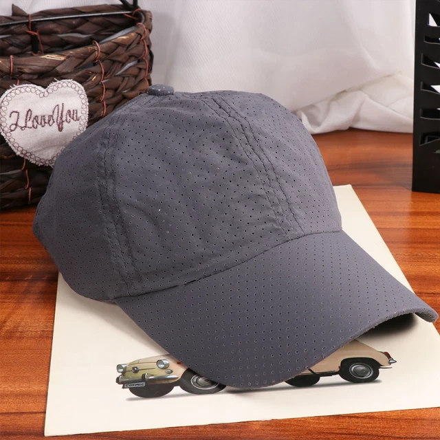 Breathable Baseball Hat Sun Hat Cappy Hat Baseball Caps Peaked Hat 9