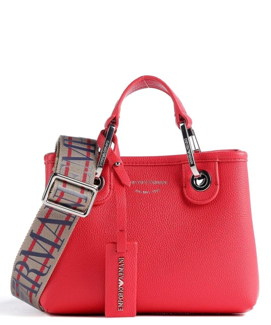 Armani borsa rossa sale