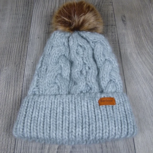 Barbour ashridge clearance beanie grey
