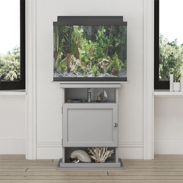 10/20 Gallon Aquarium Stand w/ Storage Shelf Cabinet Fish Tank Stand Office Home