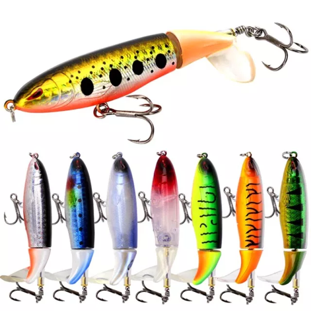 Whopper PlopperTopwater Angelköder Künstlicher Köder Hecht Fishing Lures