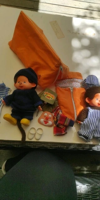GRAND KIKI MONCHHICHI yeux bleus Sekiguchi Made in France Ajena 42 cm. EUR 59,90 - FR