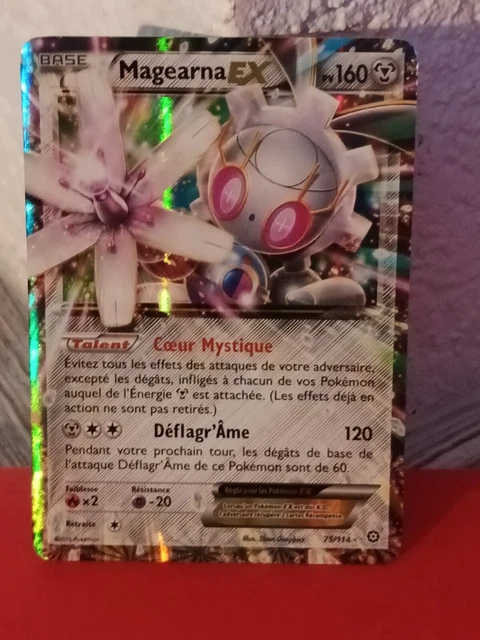 Carte Pokémon Française Pyrax-XY11 : Offensive Vapeur - État Lightly Played, Collection Jeu De Cartes