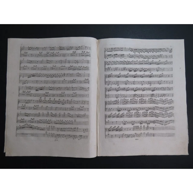 GRÉTRY André La Caravane du Caire Ouverture Harpe ca1800 4