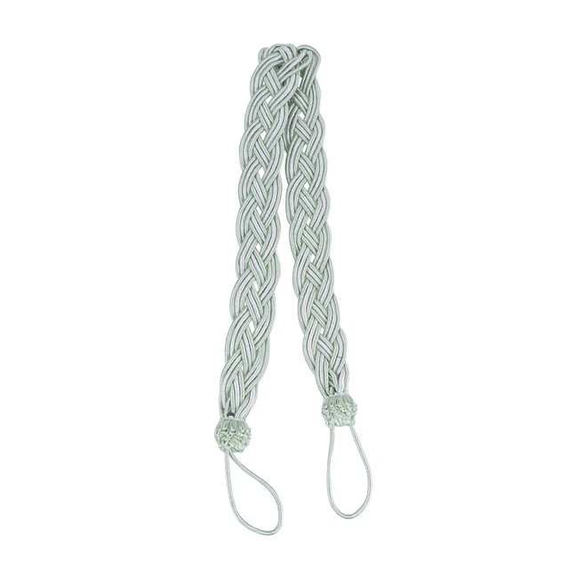 2PCS Curtain Holdback Rope Drape Holdback Drapery Hold Tie Vintage Drape Ties