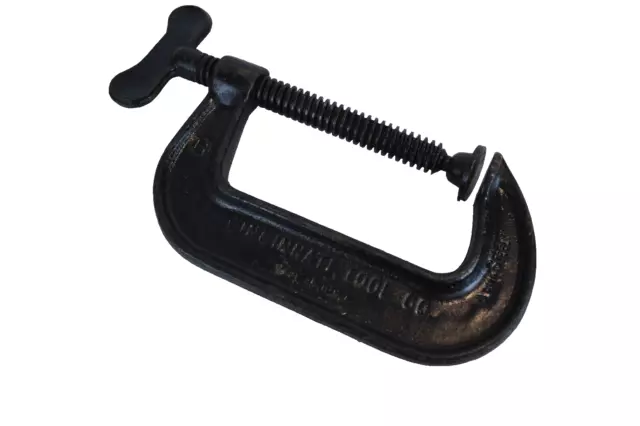 Cincinnati Tool Co. 540 4" C-clamp Adjustable heavy duty Vintage USA