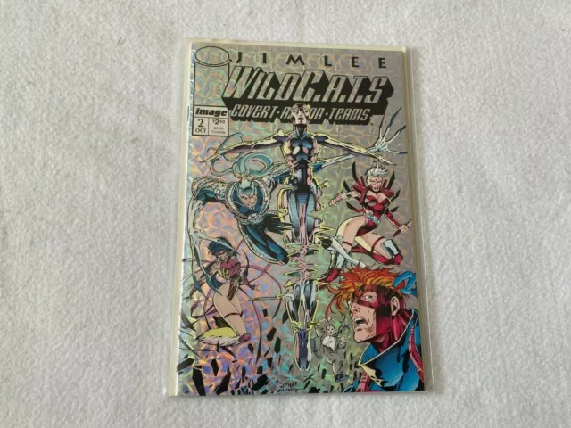 Wild C.a.t.s #2 Covert-Action-Teams - 1992 - Image Comics  - Jim Lee - Nm/M