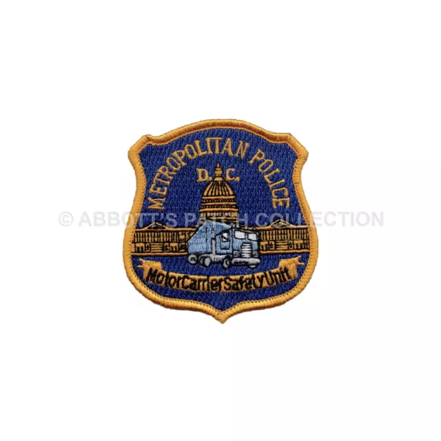 DC, Metropolitan Police Department Motor Carrier Safety Unit Patch