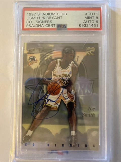 最高の TOPPS BGS CO-SIGNERS #F7 9.5 1999 JOE SMITH/KOBE Force