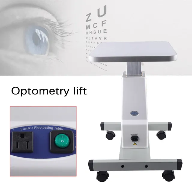 Optical Motorized Power table Ophthalmic Adjustable Instrument Table 19"x16" USA