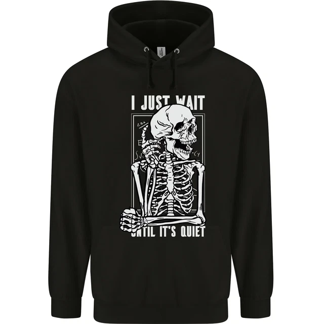 Teacher Ill Just Wait Teaching Maths English Childrens Kids Hoodie